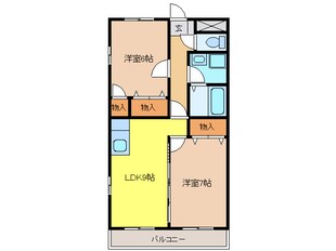 グラシアの物件間取画像